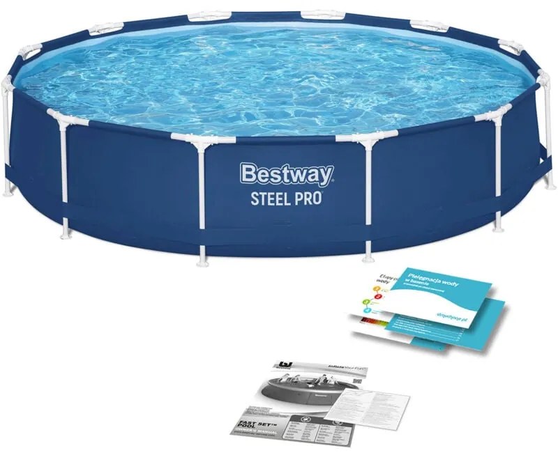 Piscina da giardino con struttura 366 x 76 cm Bestway 56706