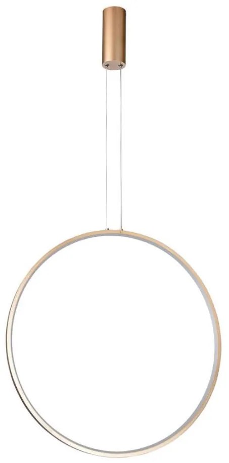 Azzardo AZ5256 - Lampadario a sospensione con filo LED dimmerabile MASSIMA LED/35W/230V oro