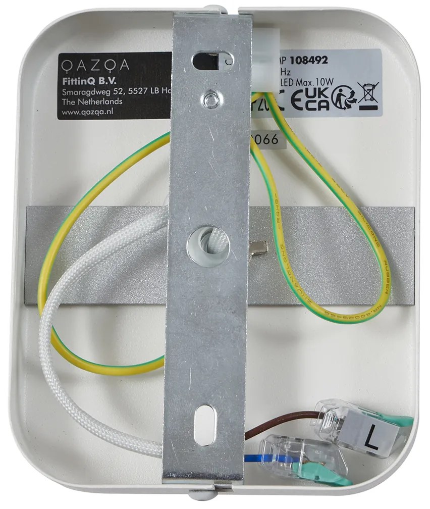 Faretto da soffitto di design bianco GU10 70mm ruotabile e inclinabile - Vo