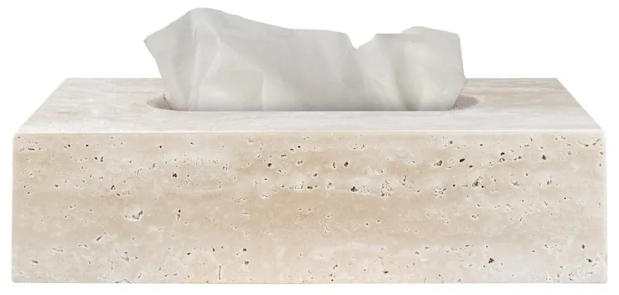 Portafazzoletti in pietra Travertine – Mette Ditmer Denmark