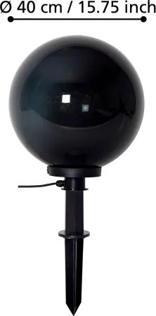 Eglo 900203 - Lampada da esterno MONTEROLLO SMOKE 1xE27/40W/230V d. 40 cm IP44