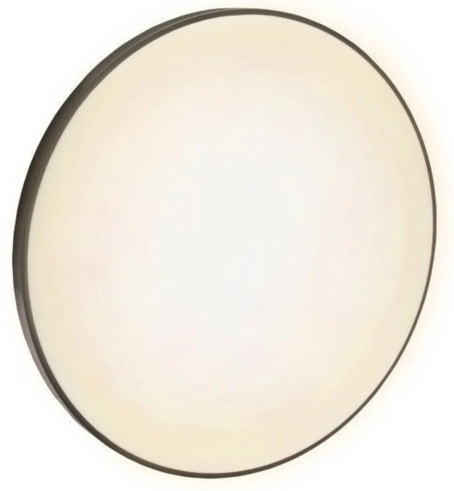 Plafoniera LED 32W - IP54 - 106lm/W - Ø380mm - Doppia Cornice