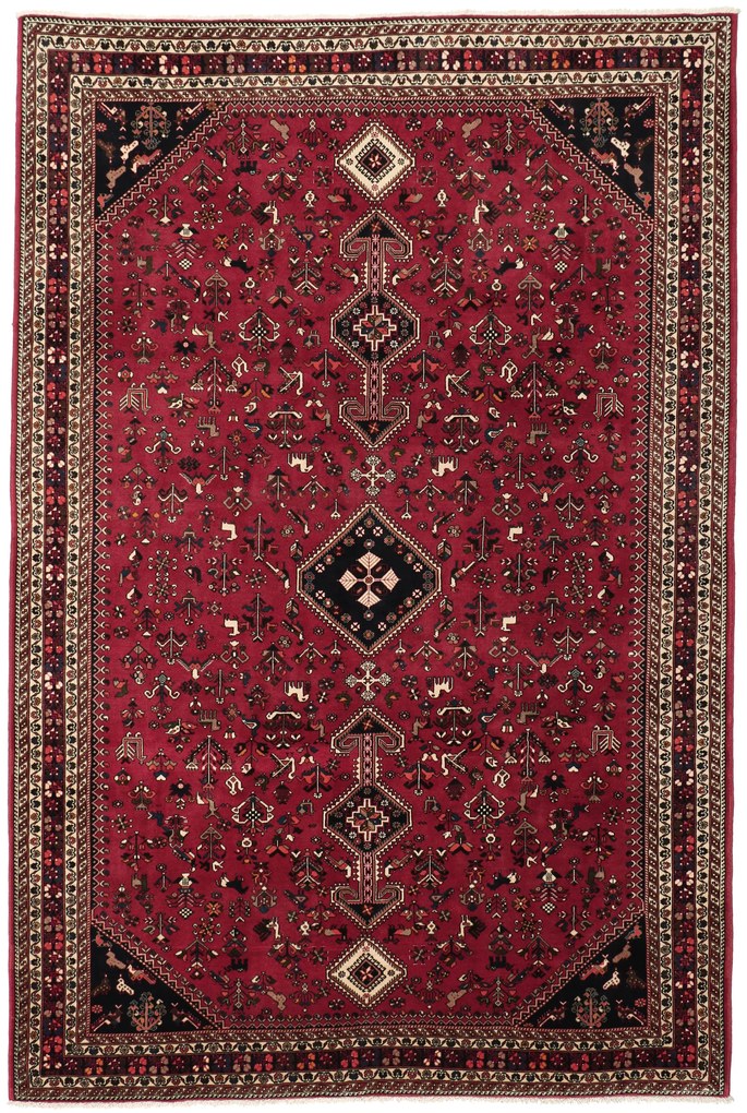 Nasrabad Tappeto persiano 200x300 (Iran) Annodato A Mano