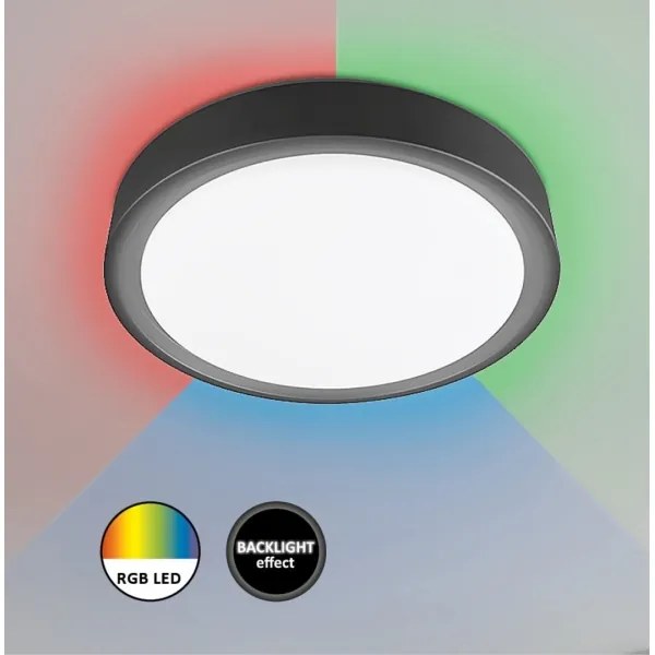 Rabalux - Plafoniera LED RGB dimmerabile con sensore LED/28W/230V + telecomando