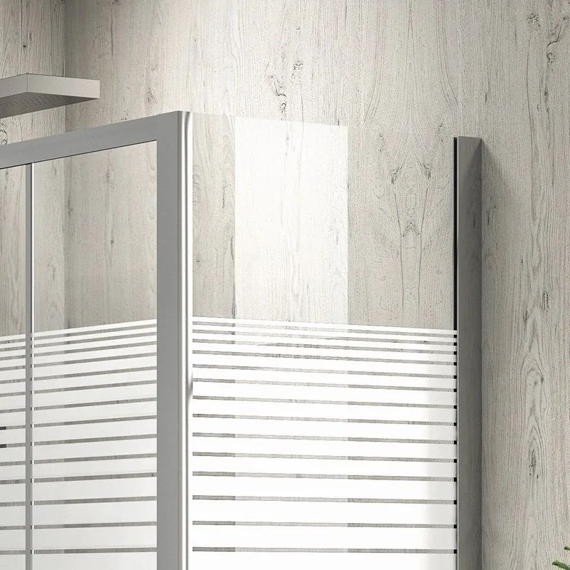 Box doccia 70x120 altezza 180 cm apertura scorrimento KP3000S - KAMALU