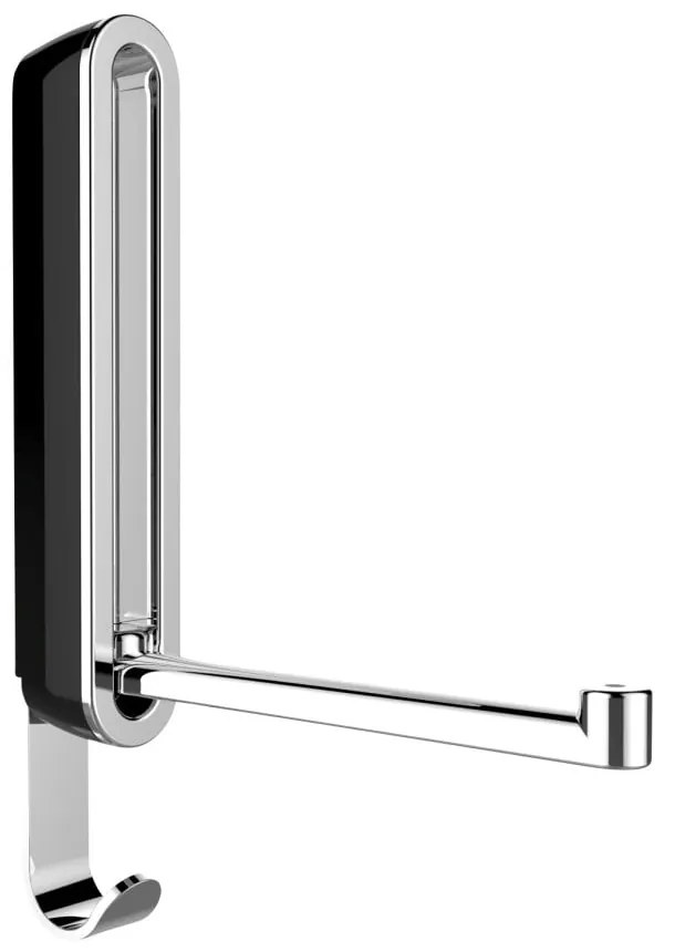 Gancio doppio pieghevole Premium SIGMA nero Sigma - Wenko