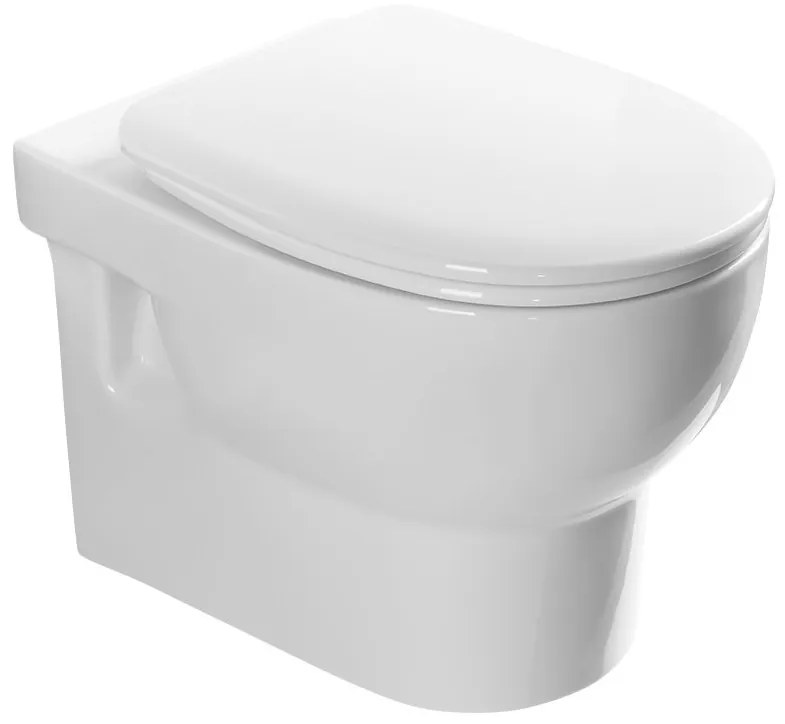 Isvea Absolute vaso wc sospeso senza brida bianco 10AB02002