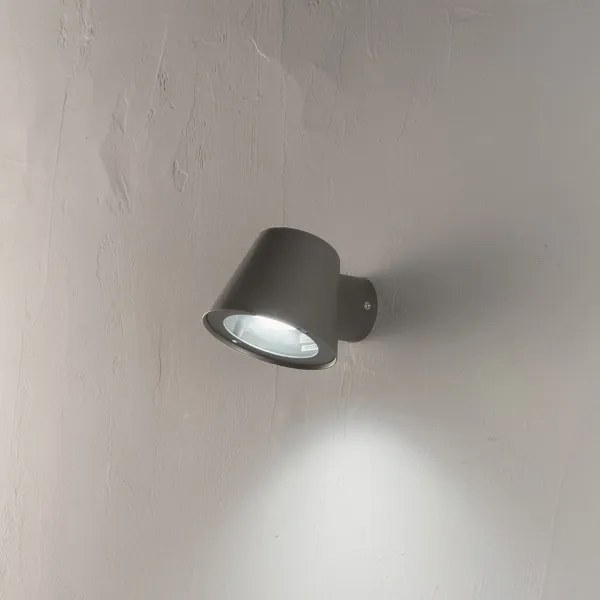 Applique per esterni MALTA in alluminio Antracite e diffusore in vetro 11,5 cm