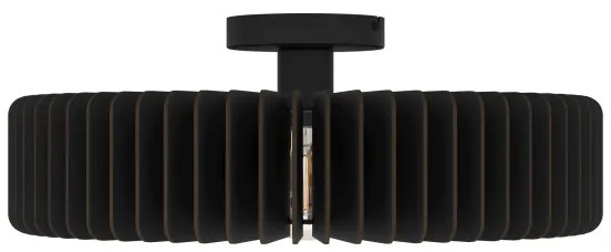 Eglo 900831 - Plafoniera PALOMBAIA 1xE27/40W/230V nero