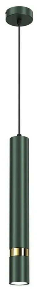 Lampada a sospensione su cavo JOKER 1xGU10/25W/230V verde/oro