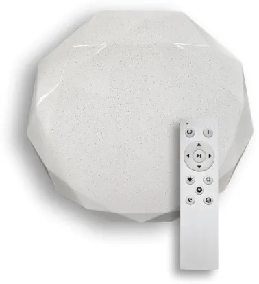 Plafoniera LED dimmerabile INDUS LED/60W/230V 2700-6500K +telecomando