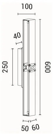 Applique a LED LED/13W/230V 3000K