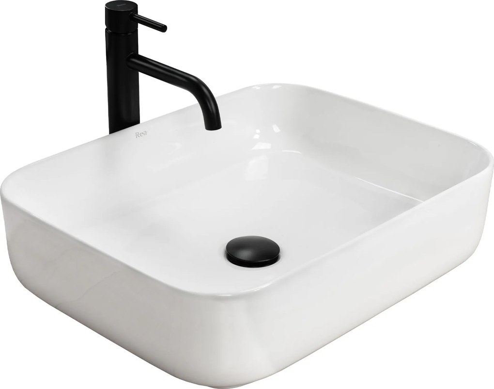 Lavabo da appoggio Rea Demi Slim