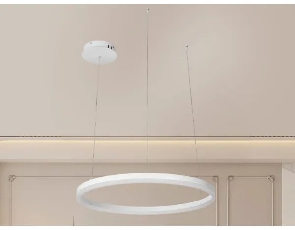 Lampadario a sospensione con filo LED dimmerabile LED/42W/230V 3000-6500K + telecomando