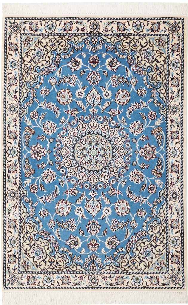 Nain Tappeto 120x80 (Iran) Annodato A Mano