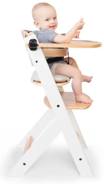 KINDERKRAFT - Cuscini per sedia da pranzo per bambini ENOCK grigio