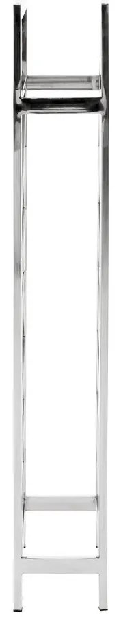 Portabottiglie in metallo argento lucido per 24 bottiglie Barolo - Premier Housewares