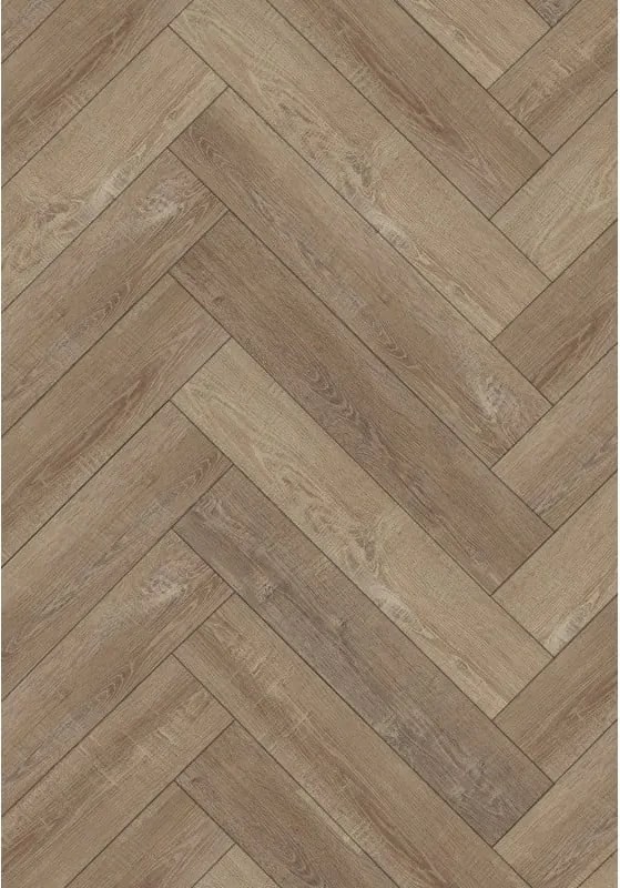 Mexen Windsor campione di pannelli vinilici spina di pesce SPC 6,5 mm, sottostrato IPEX 1,5 mm, 4 V-Fuga, Rovere - F1167-S