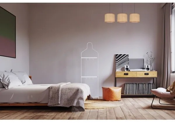 Lampadario a sospensione con filo IRMA 3xE27/60W/230V