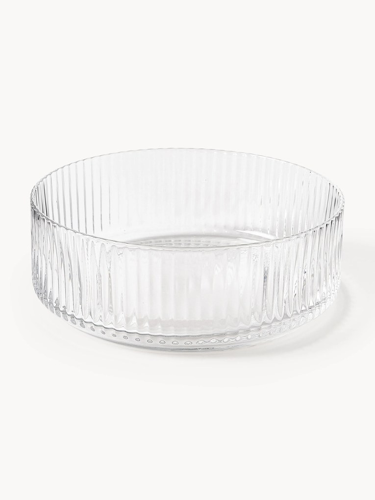 Set di 2 ciotole in vetro soffiato Aleo