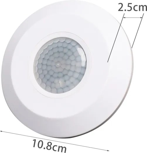 Aigostar - Sensore di movimento a infrarossi 230V bianco