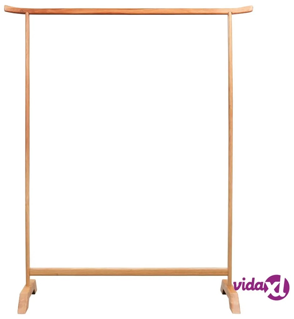 vidaXL Appendiabiti 125x175 cm in Massello di Rovere
