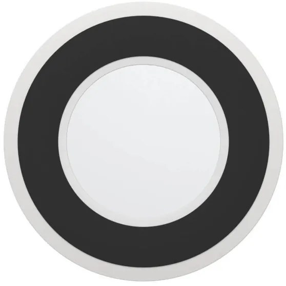 Eglo 901237 - Applique a LED MACCHIONI LED/12W/230V 4000K nero