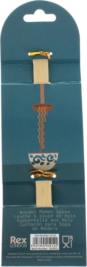 Cucchiaio di colore naturale in legno – Rex London
