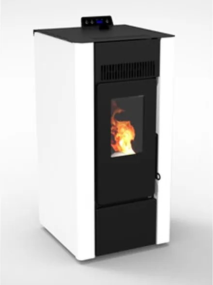 Stufa a Pellet Ventilata C Line Air Efesto 9 8,7 kW Bianco