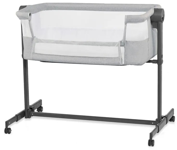 KINDERKRAFT - Lettino per bambini NESTE UP2 grigio chiaro