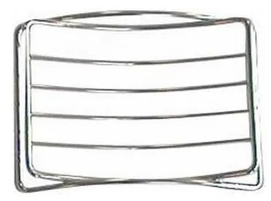 Portasapone in filo metallico 9x11,9 cm cromo lucido