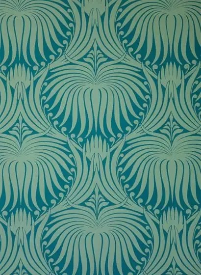 Farrow & Ball Carta da parati Lotus - Vardo/ Breakfast Room Green
