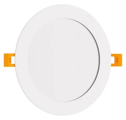 Pannello LED Rotondo 15W, 1.500lm, no Flickering, Foro Ø153-160mm Colore Bianco Caldo 3.000K