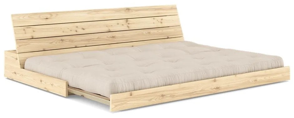 Divano letto beige 196 cm Base - Karup Design
