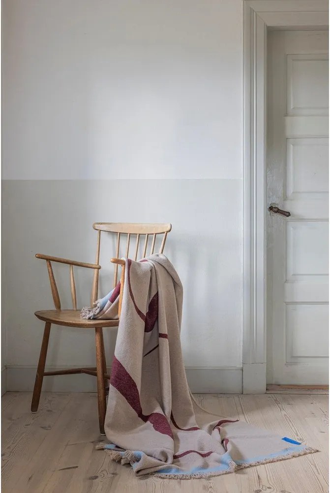 Coperta beige 130x175 cm Studio – Mette Ditmer Denmark