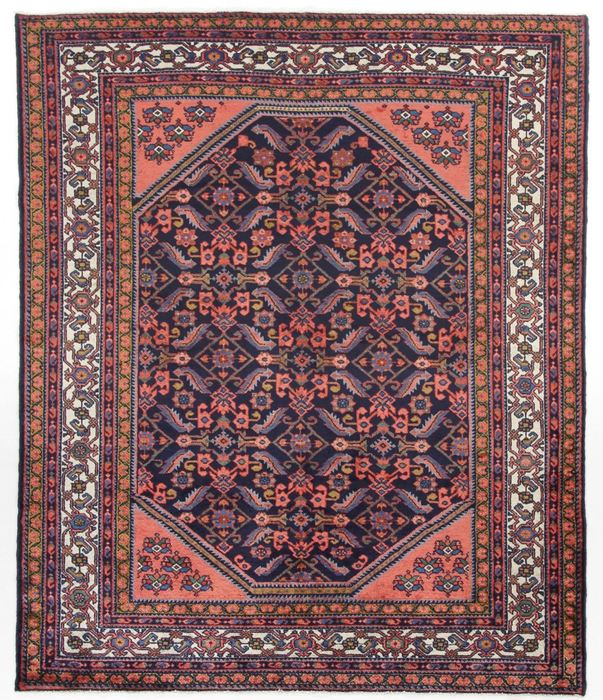 Hamedan Tappeto 170 x 200 (Iran) Annodato A Mano
