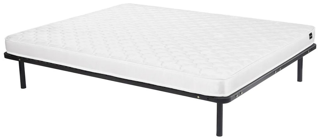 Set 140 x 190 cm telaio a doghe + materasso schiuma sp. 15 cm - DANAE II di YSMÉE
