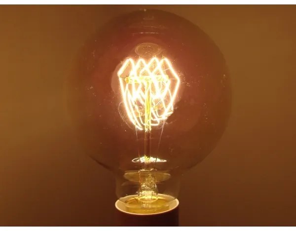 Lampadina decorativa dimmerabile per uso intensivo SELEBY G95 E27/60W/230V 2200K