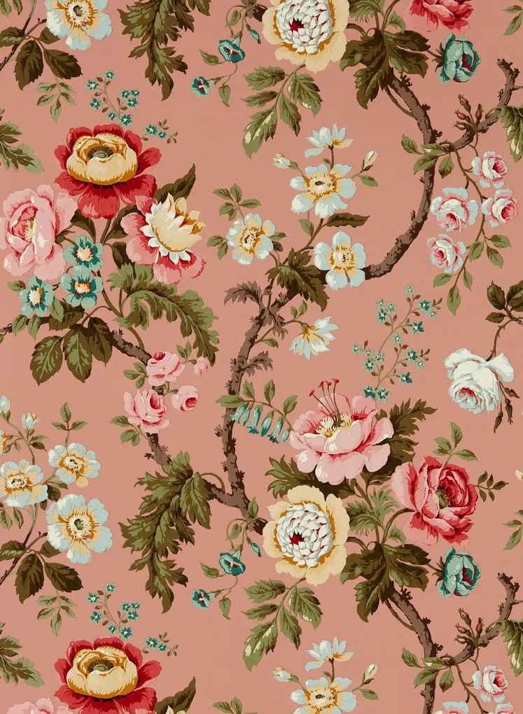 Sanderson Carta da parati Hykenham - French Rose