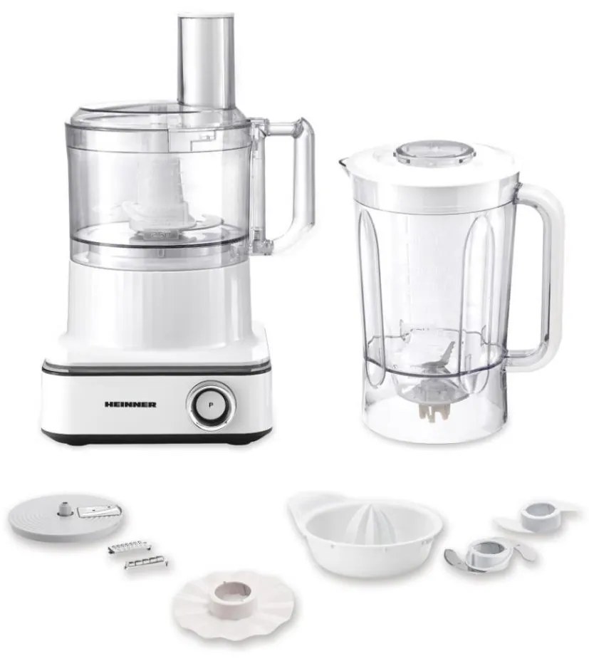 Heinner HFP-K1000WP - Robot da cucina 1000W/230V bianco
