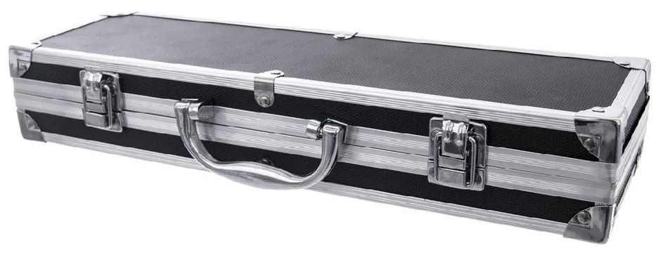 Set di 8 utensili per grigliare in acciaio inox e custodia per grigliare - Orion