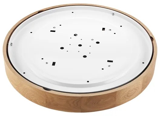 Brilagi - Plafoniera LED CARVALHO 4xE27/60W/230V rovere Ø 57,5 cm