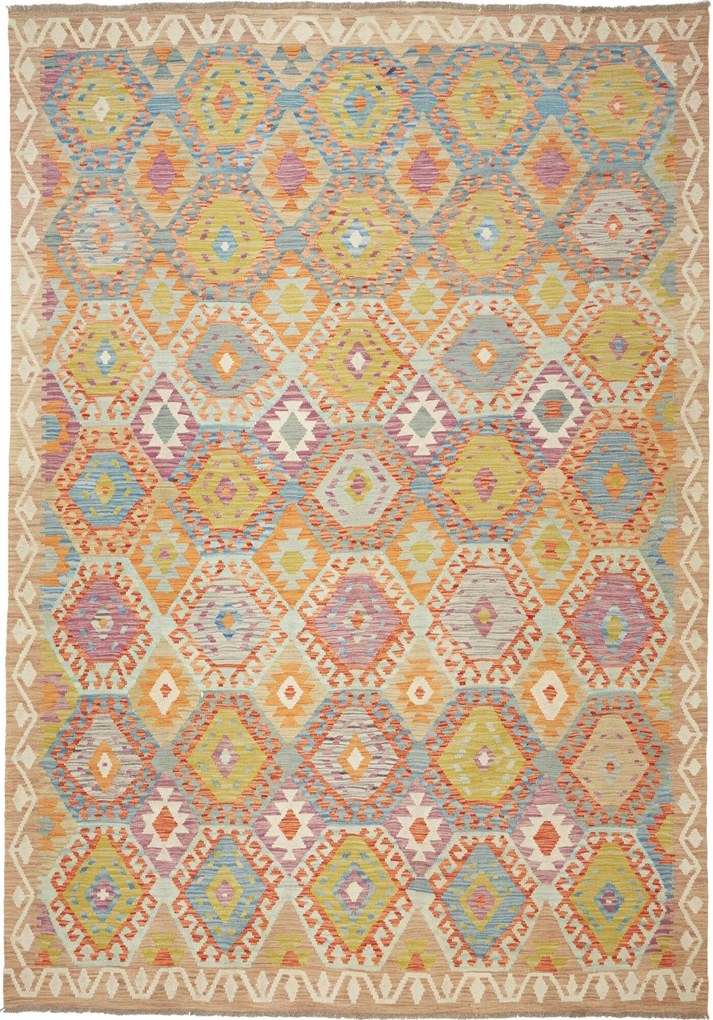 Kilim Tappeto 200 x 290 (Pakistan) Tessuto A Mano