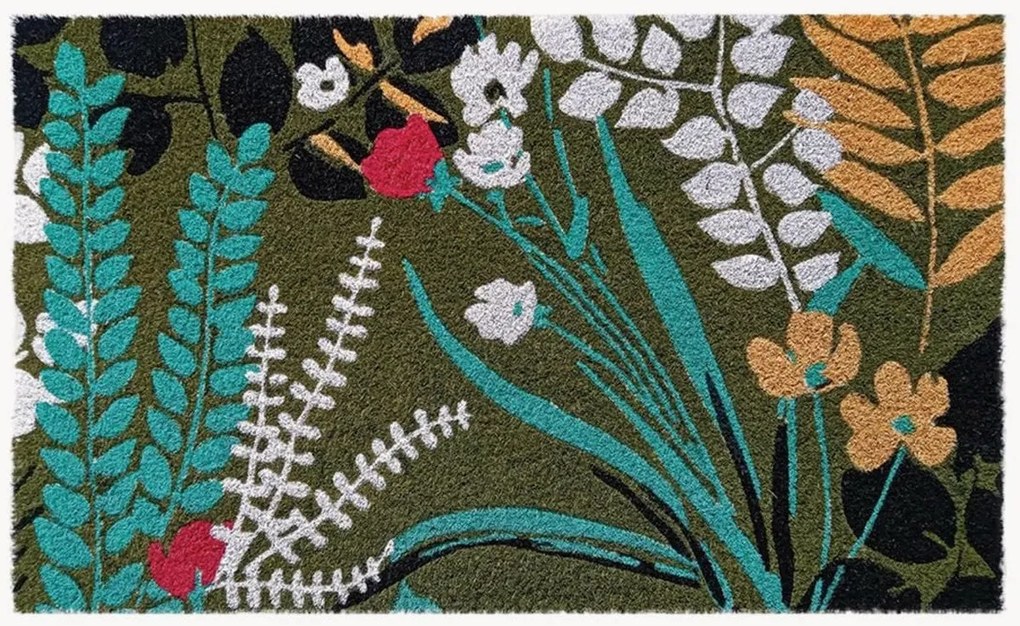 Zerbino in cocco Floral