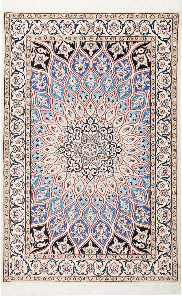 Nain Tappeto persiano 120 x 80 (Iran) Annodato A Mano