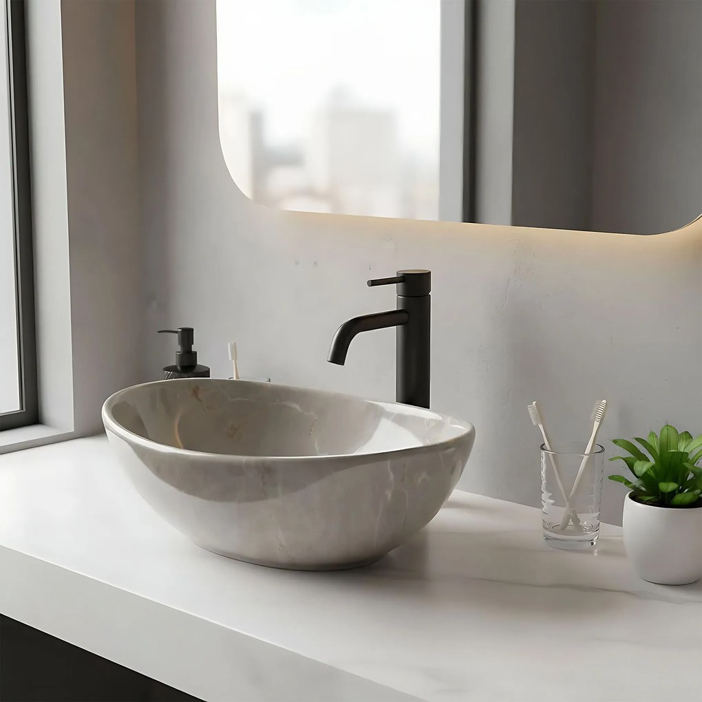 Lavabo da appoggio Rea Sofia Mini Kashmir