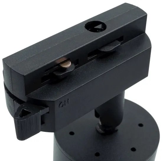 Faretto MICA per sistema a binario 1xGU10/25W/230V Monofase nero