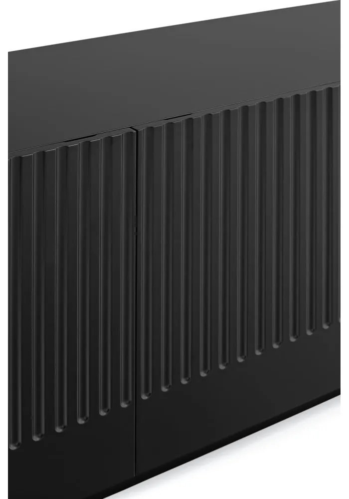 Cassettiera nera , larghezza 200 cm Doric - Teulat