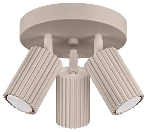 Brilagi - Faretto CRESTO 3xGU10/10W/230V taupe