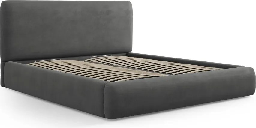 Letto Colonel in ciniglia - 160x200 cm
